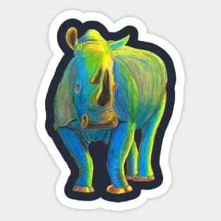 Crash of Rhinos Water Boy Puddles Sticker